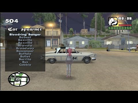 GTA SA Mods: How To Install a Car Spawner 2016
