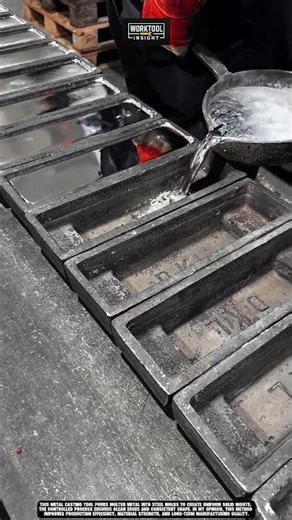 Metal Casting Tool Forms Solid Ingots Accurately Best for Manufacturing Industry #tool