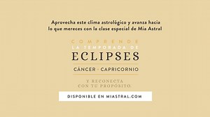 Venta Especial- Clase grabada: Comprende la temporada de eclipses Cáncer - Capricornio y reconecta con tu propósito personal (VI
