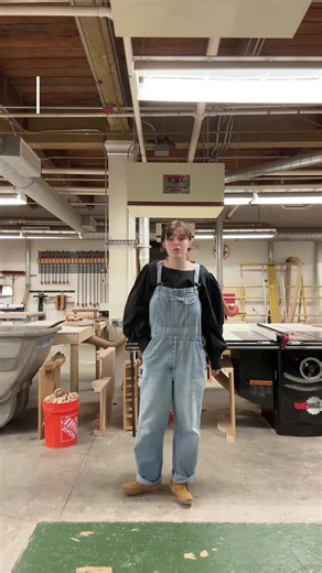 I love what I do but art school will keep you up late! #art #woodworking #artschoolstudent