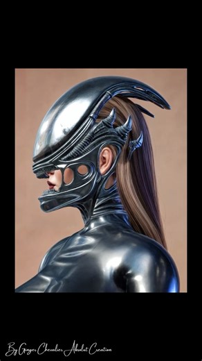 Xénomorphe girl Zbrush for second life