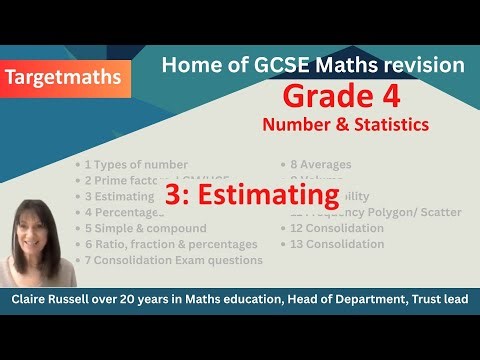 Estimating Answers 👉 GCSE Maths Lesson 3 (Grade 4 Skills – Higher & Foundation)