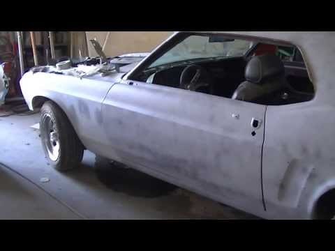 1969 Ford Mustang Restoration project Part 18 Trunk Detail-Seam Sealer