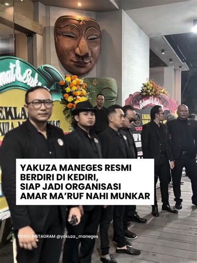 YAKUZA MANEGES Resmi Berdiri di Kediri, Organisasi Amar Ma’ruf