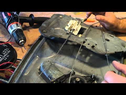 Part 1: Chrysler Sebring Convertible Rear Window Regulator