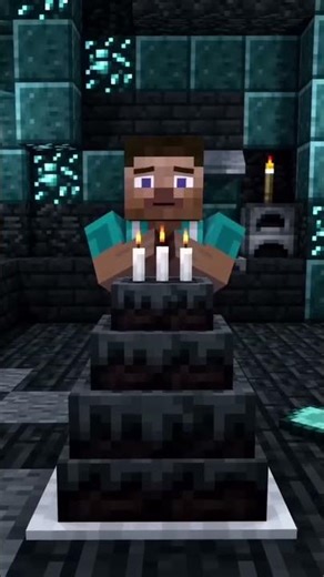 Cake Or ????? #minecraft #animation