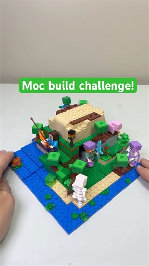I built a Lego moc in under 2 hours #minecraft #lego