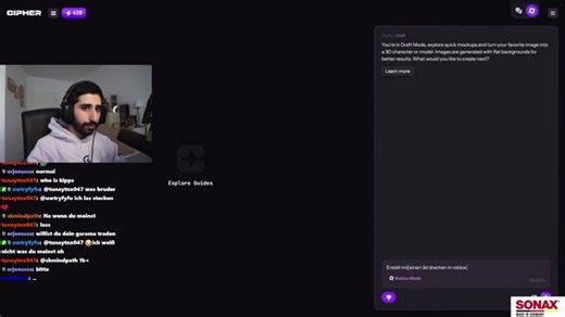 🗡️Steal a Brainrot Update🗡️Cipher Testen und bewerten🗡️Eigene Roblox Skins erstellen🗡️ !DC !TT !cipher #add