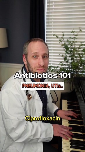 What’s Ciprofloxacin? It’s an antibiotic that treats bacterial infections such as UTI, pneumonia, and skin infections... BUT it can cause serious potential side effects such as tendon problems. We write 💊 scripts and songs ♫ so you can be prepared for any medical emergency. Always consult with a medical professional. #DurationHealth #cipro #ciprofloxacin #antibiotics #infection #doctor #medkit #firstaidkit #medicine #fyp #doctorsoftiktok