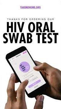 Thanks for ordering our HIV oral swab test | TAKEMEHOME