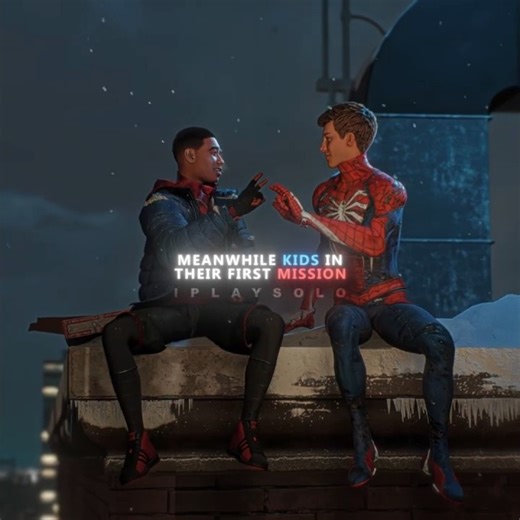 Spider-Men in their first mission🔥| [4K60] #shorts #marvel