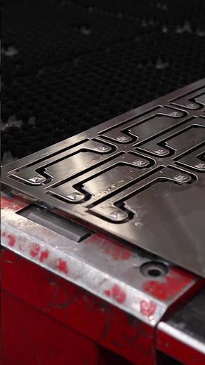 Check out what our Amada Turret Punch Press just finished!