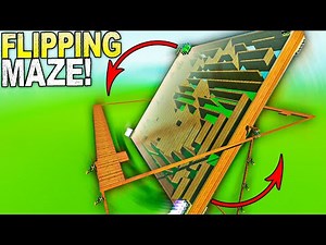 I Built a Maze That FLIPS UPSIDE DOWN Every 50 Seconds to Confuse My Friends!
