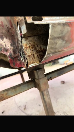 Rocker panel cancer has been cut and replaced. You never really know what you’ll have to do until you tear into the project and see what your working with.