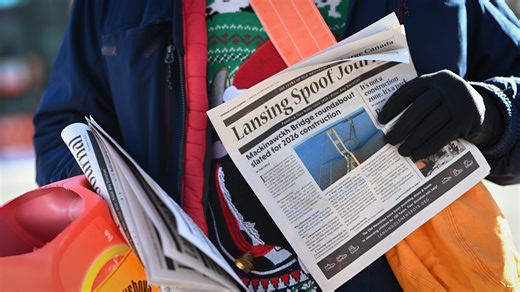 Old Newsboys hit the town to sell 'Spoof Journal' to pay for shoes, boots