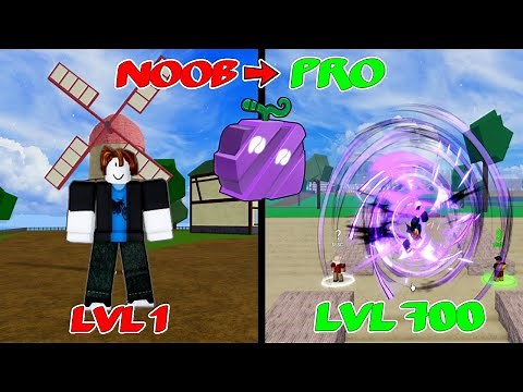 How to level up fast using BLADE FRUIT in the First Sea | LVL 1 - 700