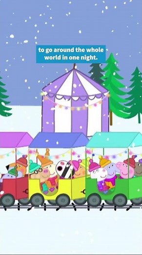 Father Christmas is *even* older than Daddy Pig!