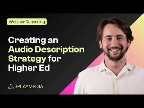 How to Build an Audio Description Strategy That Actually Works (Title II Compliance Guide)