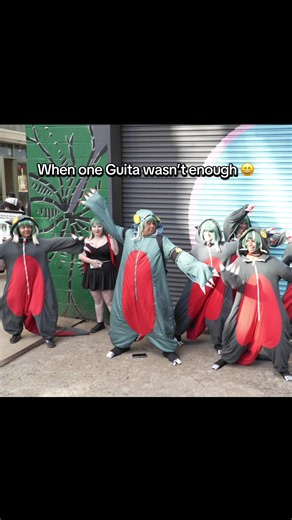 Guita squad spawned in 🗑️🔥 @TVアニメ『ガチアクタ』公式 @Japan Village 📷: @Halla!Fun #gachiakutaanime #guitacosplay #guita #cosplay #gachiakutamanga