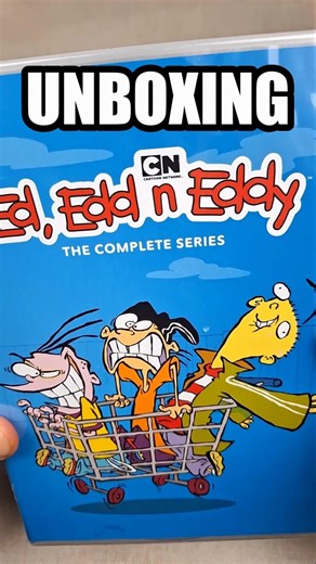 #UNBOXING Ed, Edd n Eddy COMPLETE SERIES DVD #Cartoon #Animation #Funny #Cartoons #CartoonNetwork