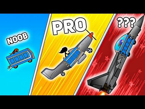 Upgrading to Reach the End of Space in Potty Racers—Toilet Rocket