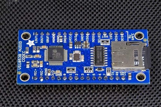 Tutorial: Adafruit VS1053 MP3/AAC/Ogg/MIDI/WAV Codec Breakout Tutorial
