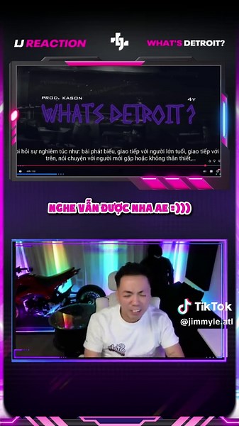 Thử thách luyện tai nghe được hết lyric bài này | LJ Reaction What's Detroit? #LJ #Reaction #LJReaction #rap #rapviet