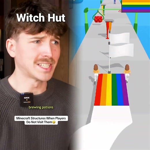 Minecraft Structures When Players Do Not Visit Them🤣