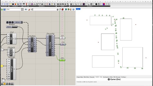 Grasshopper行人模拟插件——NeosExplorer（tutorial part1）