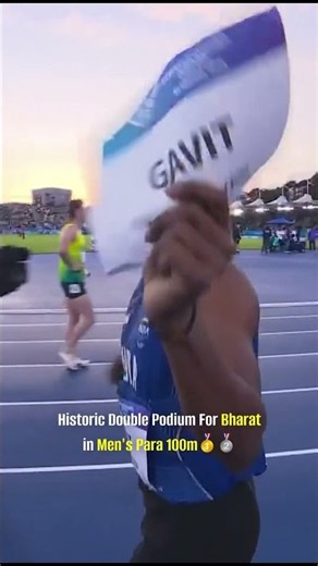 Double Glory for Bharat! 🥇🥈