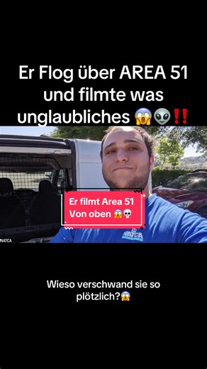 Area 51 von oben gefilmt das ist unglaublich 😱‼️ #area51 #alien #ufo #nevada #fyp