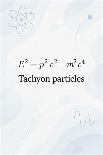 Tachyon Particles Explained! 🔬 #Shorts