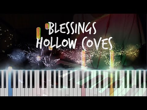 Hollow Coves - Blessings (Relaxing Piano Cover & Tutorial)