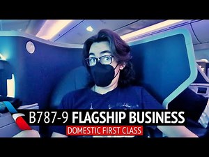 American Airlines B787-9 Flagship Business Class - Los Angeles to Dallas
