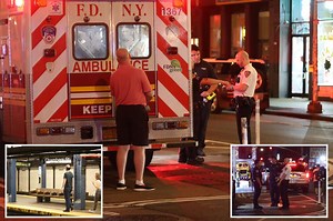 NYC woman shoved onto subway tracks by stranger in random attack: cops