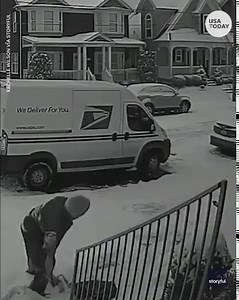 111K views | You won't believe what this mailman does when he stops on his route. | USA TODAY Video | Facebook