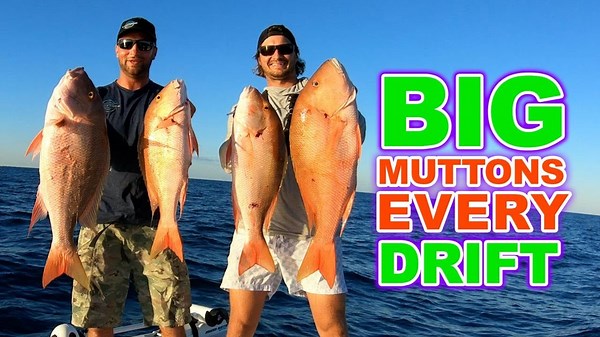 Drifting for Giant Mutton Snapper - Catch and Cook Adventure