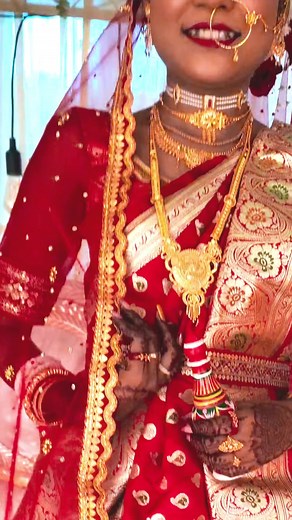 233K views · 3.7K reactions | Happy bride- Barnali #reviews #sweetbride #makeupartist #bridalmakeup | Makeover by Moumita Banerjee | Facebook