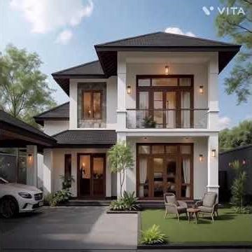 Modern 2 Story Home design ❤️ @SparkleHome1 #housedesign #architecture #luxuryhomes #modernhome