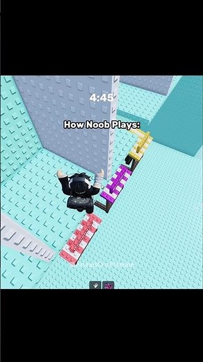 How Noob Plays Vs How Legend Plays In Mini Games Tower ☠️ #roblox#fyp