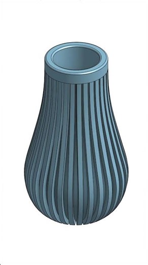 Vase | Onshape | Beginner Tutorial #cad #onshape