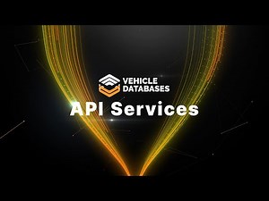 Car API Services By Vehicle Databases