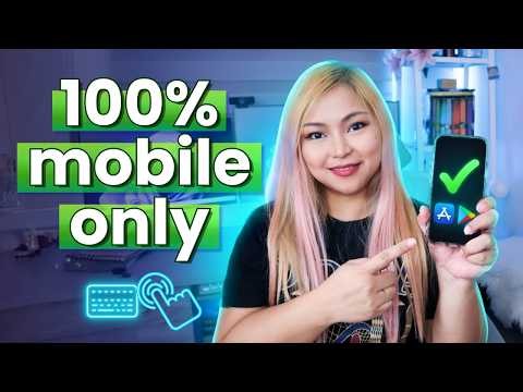 NO LAPTOP? Try These MOBILE ONLY Side Gigs!