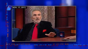 318K views · 6K reactions | Stephen Colbert pays tribute to the late, great Burt Reynolds with this look back at The Bandit's visit to The Late Show in 2015. | The Late Show with Stephen Colbert | Facebook