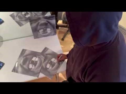 Kanye West Signed BULLY LP Vinyl Record YE Yeezy SOLD OUT IN HAND Autograph