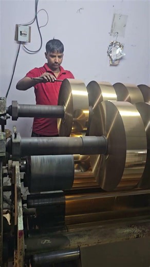 FOIL SLITTING MACHINE