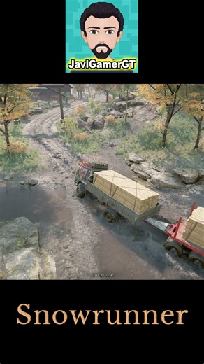 Casi no pasamos #snowrunner #todoterreno #shorts