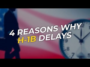 4 Reasons Why H-1B Processing Takes 6–8 Months (and How to Skip the Wait) 🚦⏳