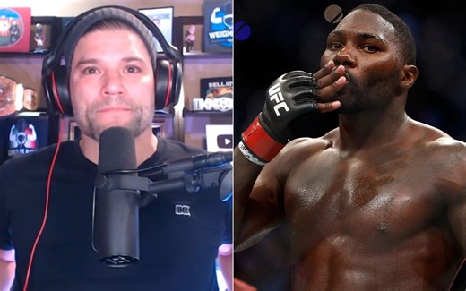 Josh Thomson tears up as he recalls how he met Anthony 'Rumble' Johnson and helped him get into the UFC