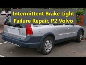 How to fix the brake light bulb failure warning on the P2 Volvo XC70, V70, S60, S80, etc. - REMIX